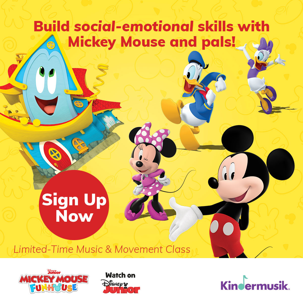 Mickey_Mouse_Class Kindermusik® playdates classes for children at Melody Magic Music in Richmond VA